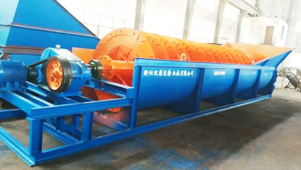 雙雁洗砂機技術已達國內先進水平